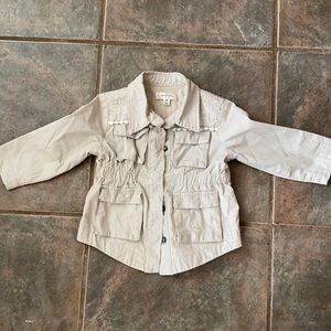 Adorable baby girls spring jacket